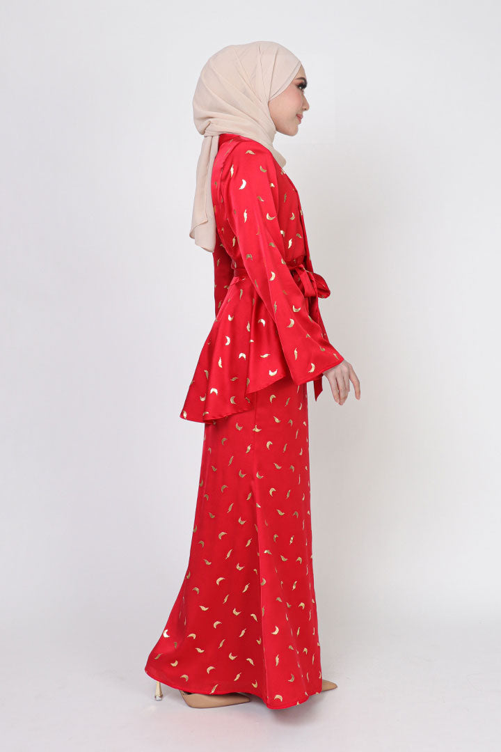 Seri Kaya Kurung Red