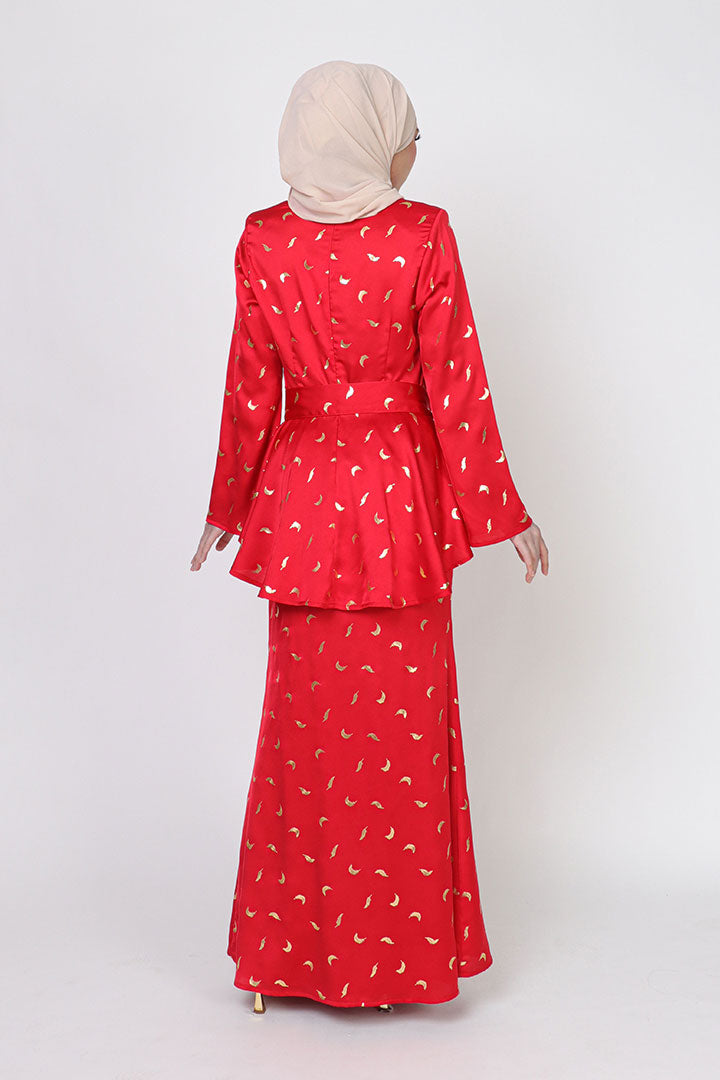 Seri Kaya Kurung Red