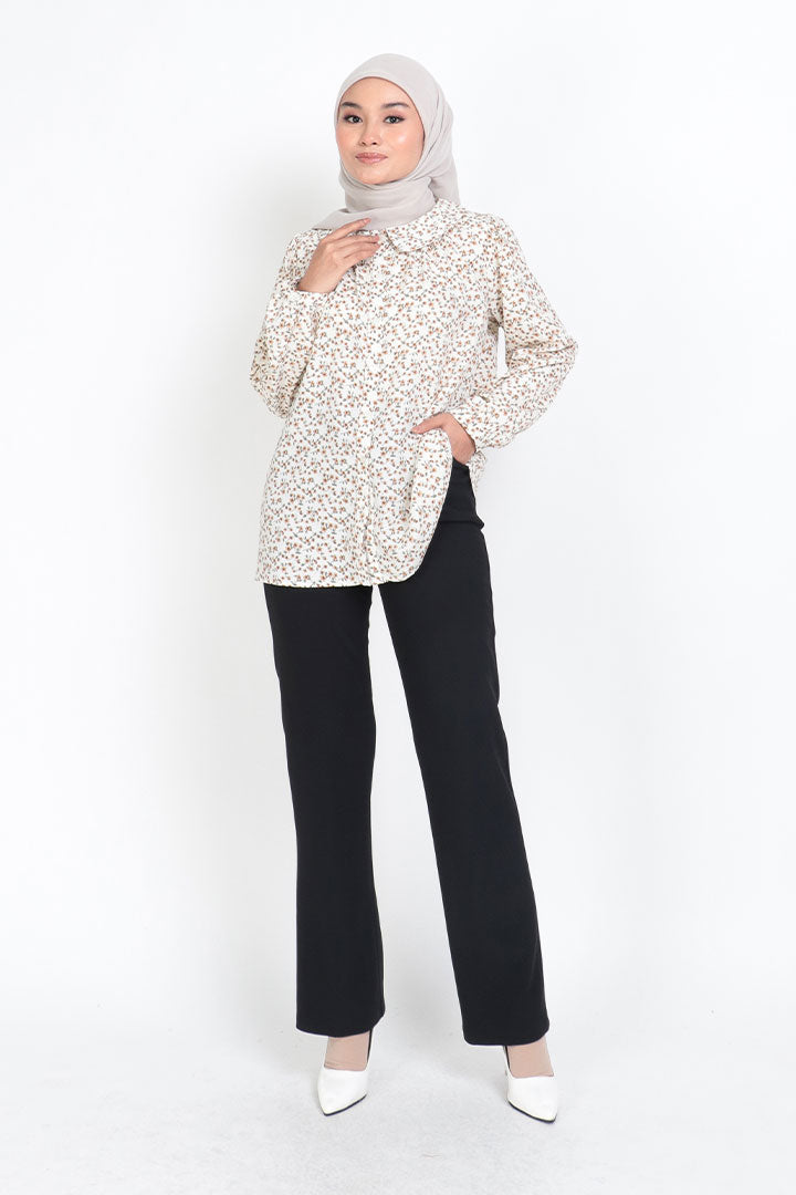 Tessa Straight Pant Black