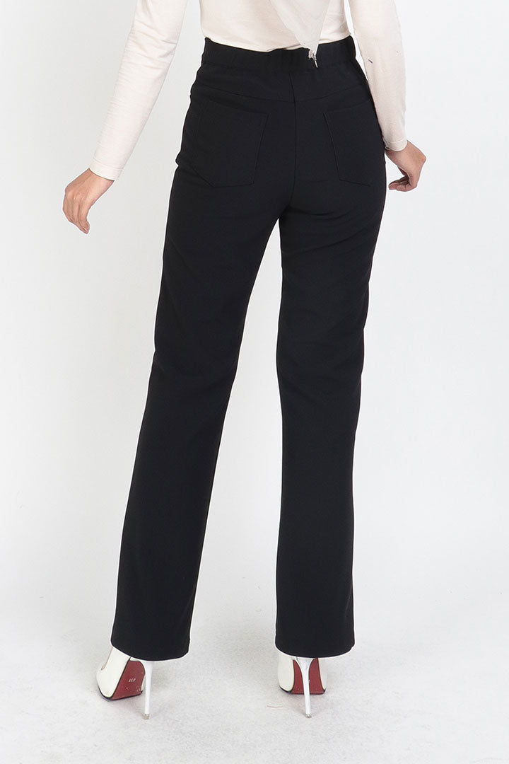 Tessa Straight Pant Black
