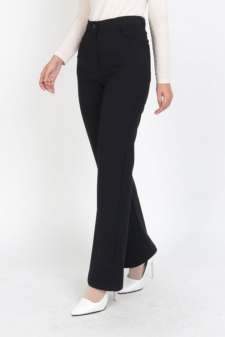 Tessa Straight Pant Black