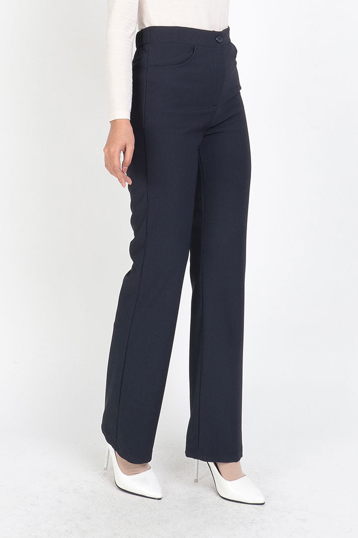 Tessa Straight Pant Navy