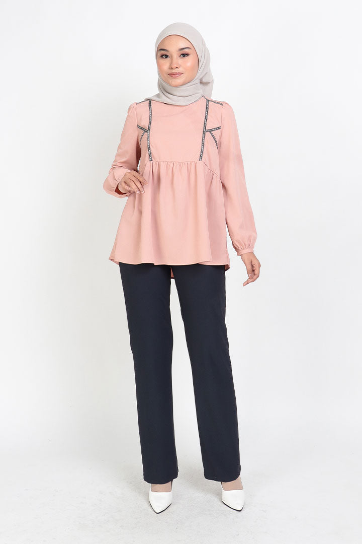 Tessa Straight Pant Navy