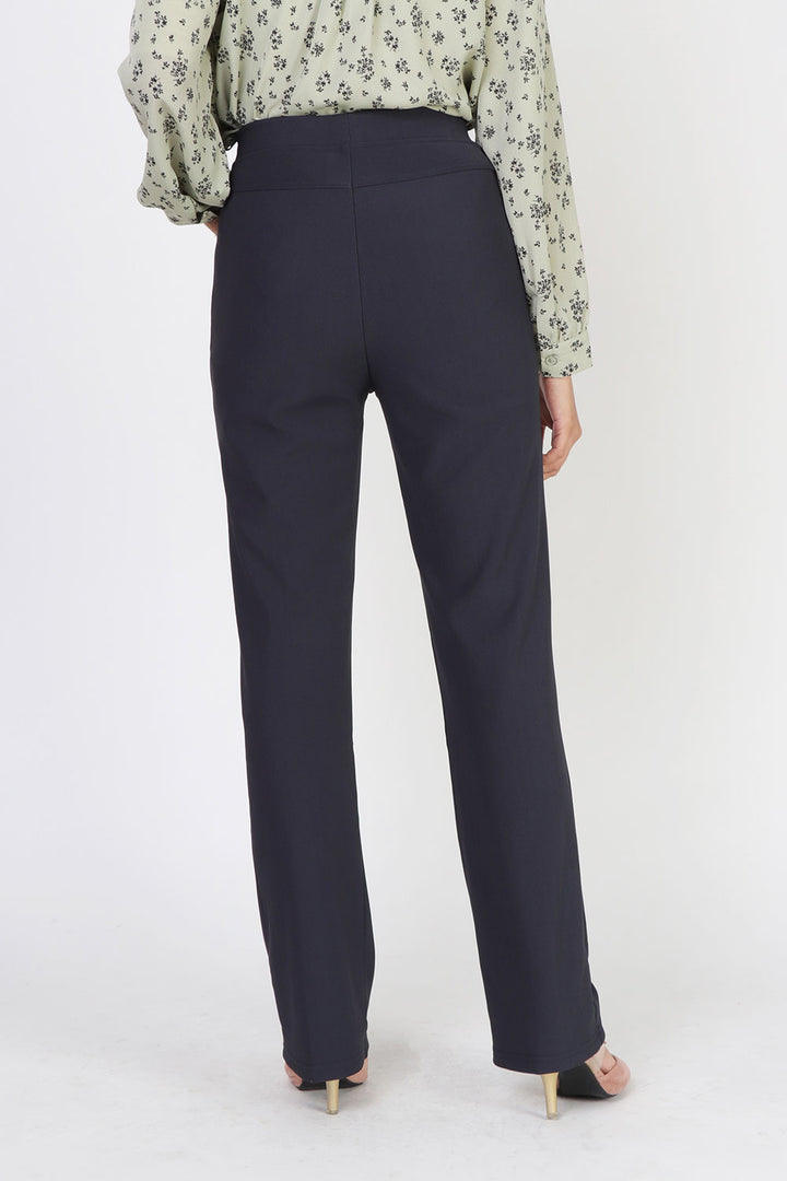 Dinihari Straight Leg Pants Grey Blue