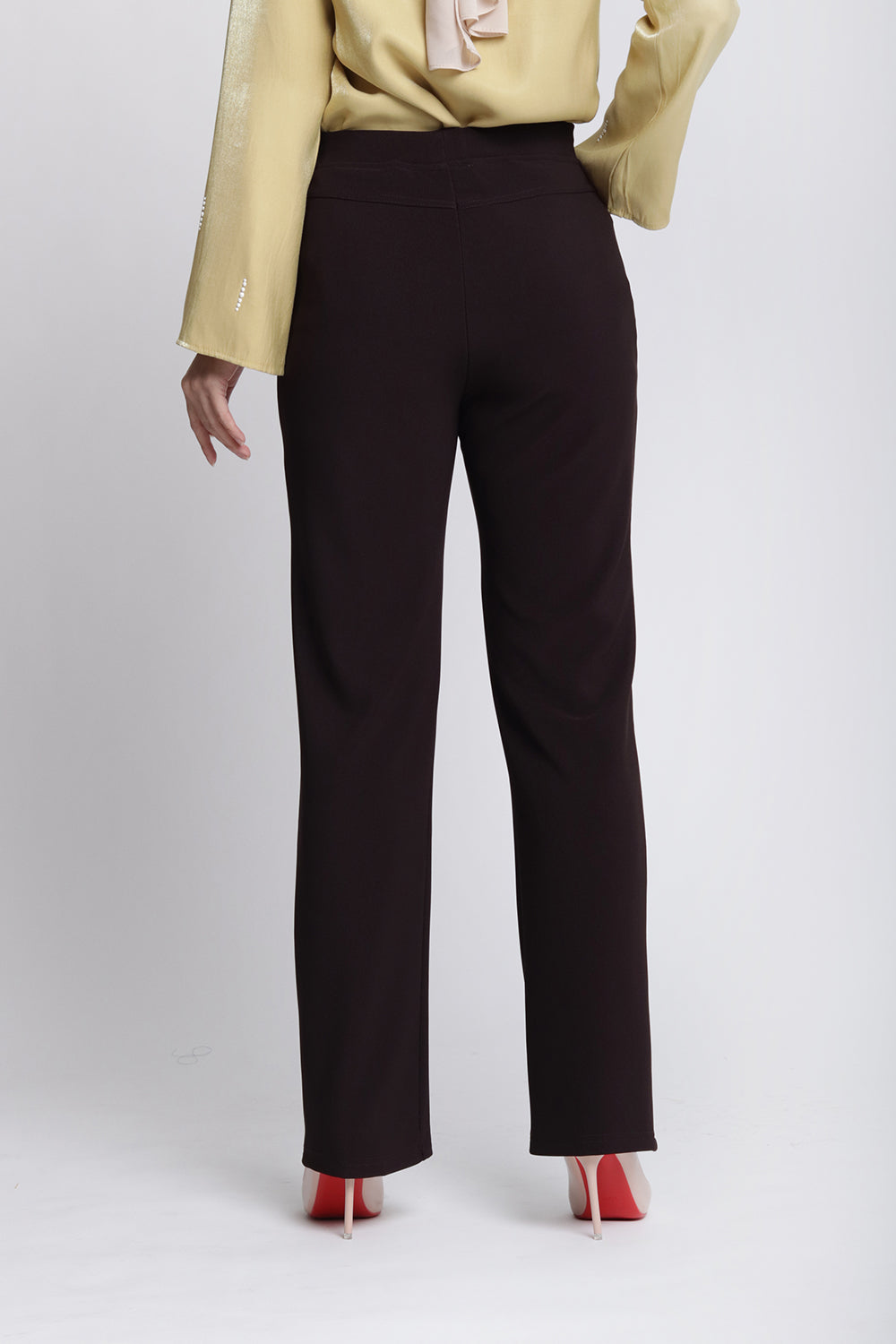 Dinihari Straight Leg Pants Brown