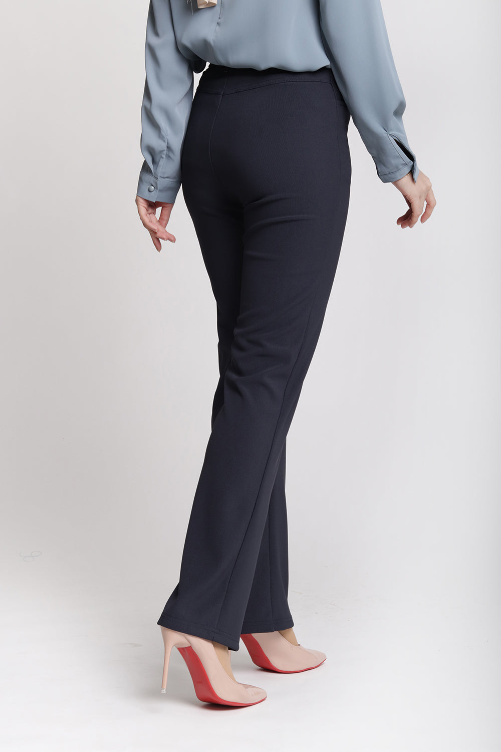 Dinihari Straight Leg Pants Navy