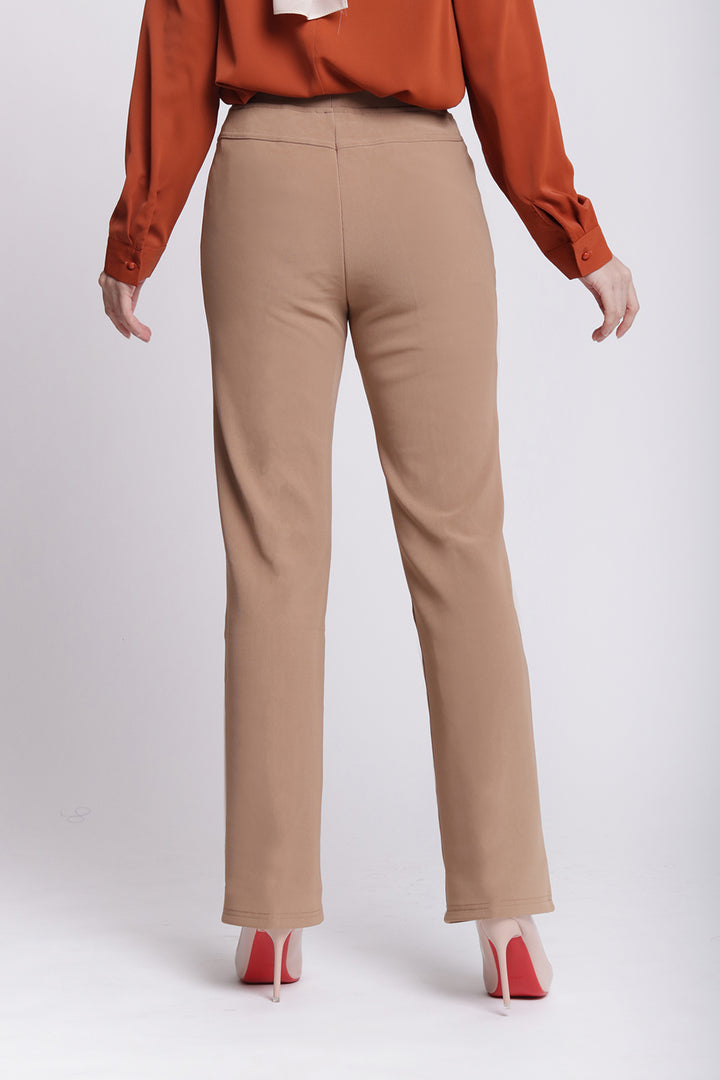 Dinihari Straight Leg Pants Khaki