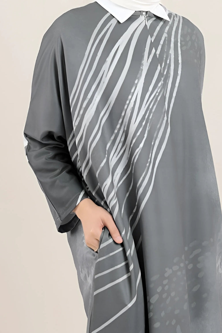 Ayra Kaftan Grey