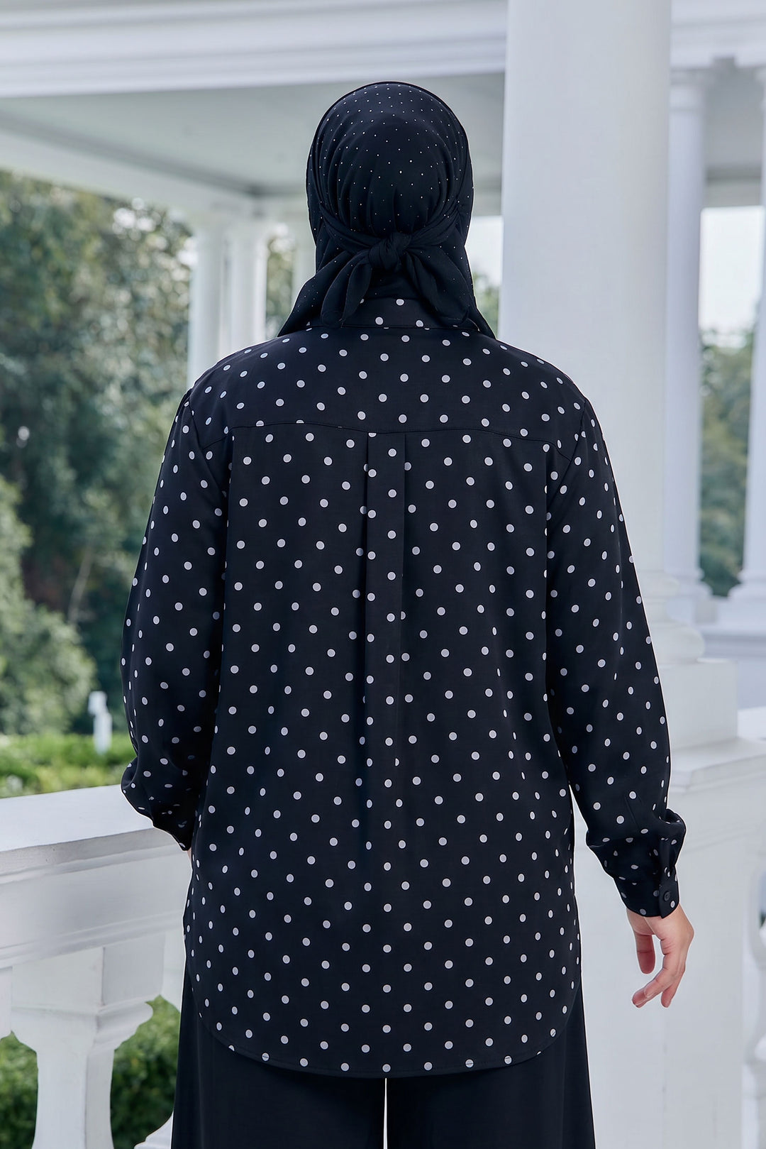 Alani Plus Polka Dot Blouse