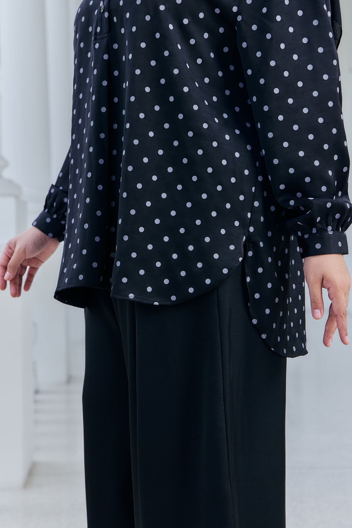 Alani Plus Polka Dot Blouse