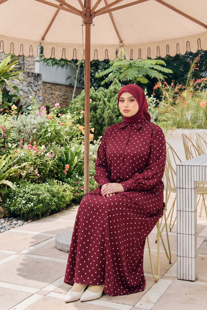 Alani Plus Polka Dot Skirt