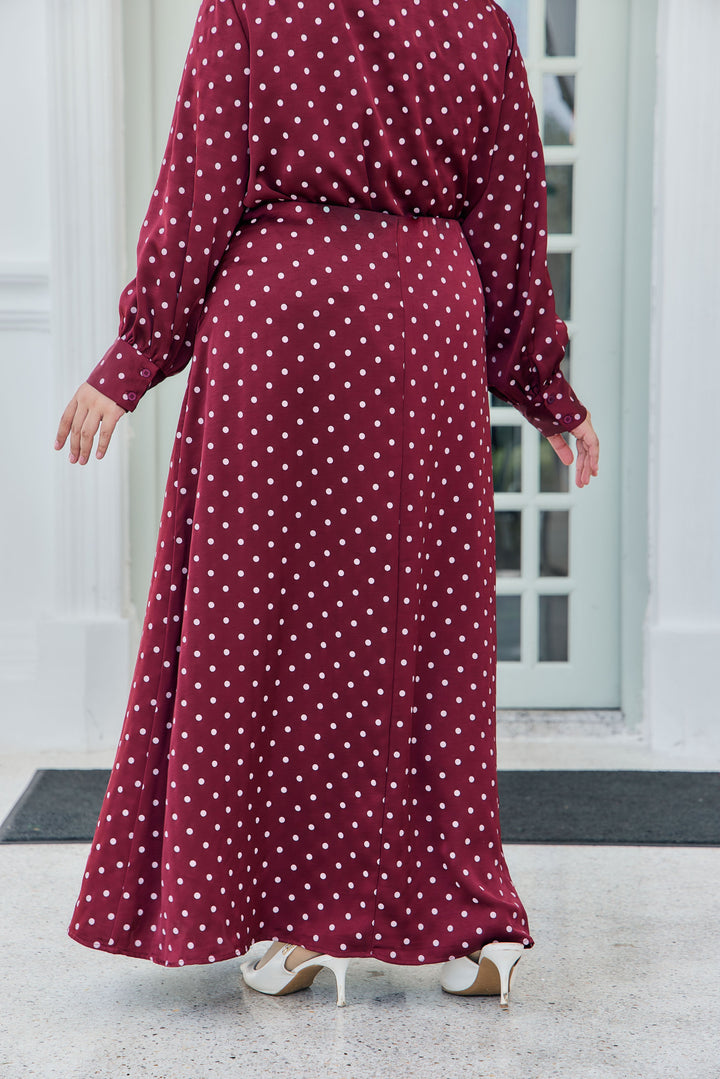 Alani Plus Polka Dot Skirt