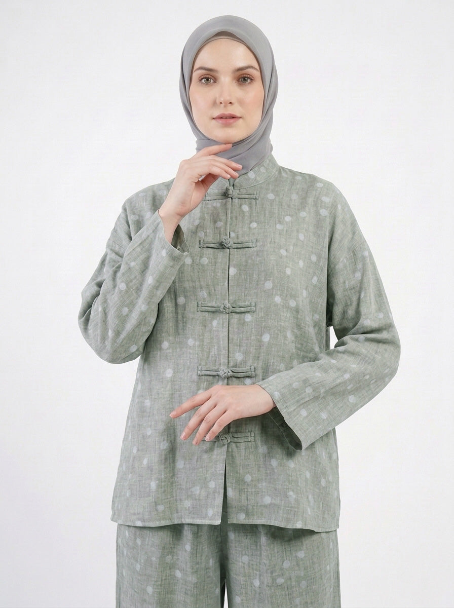 Aria Polka Dot Blouse