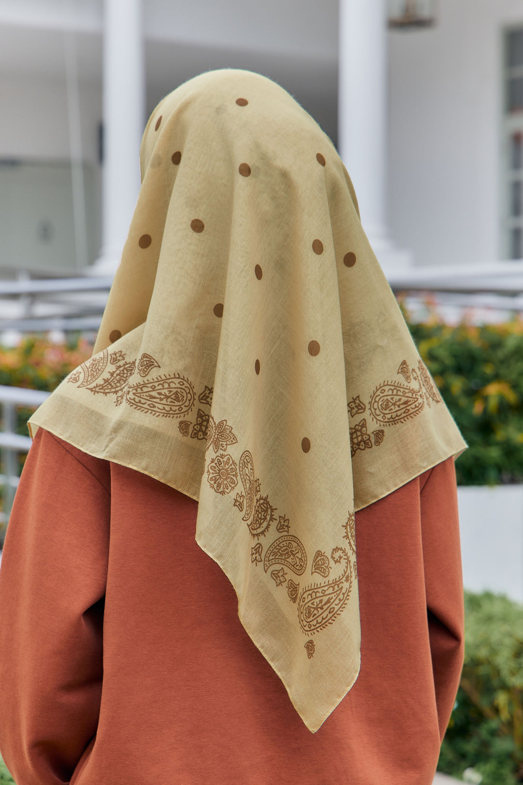 Feeha Square Cotton Voile