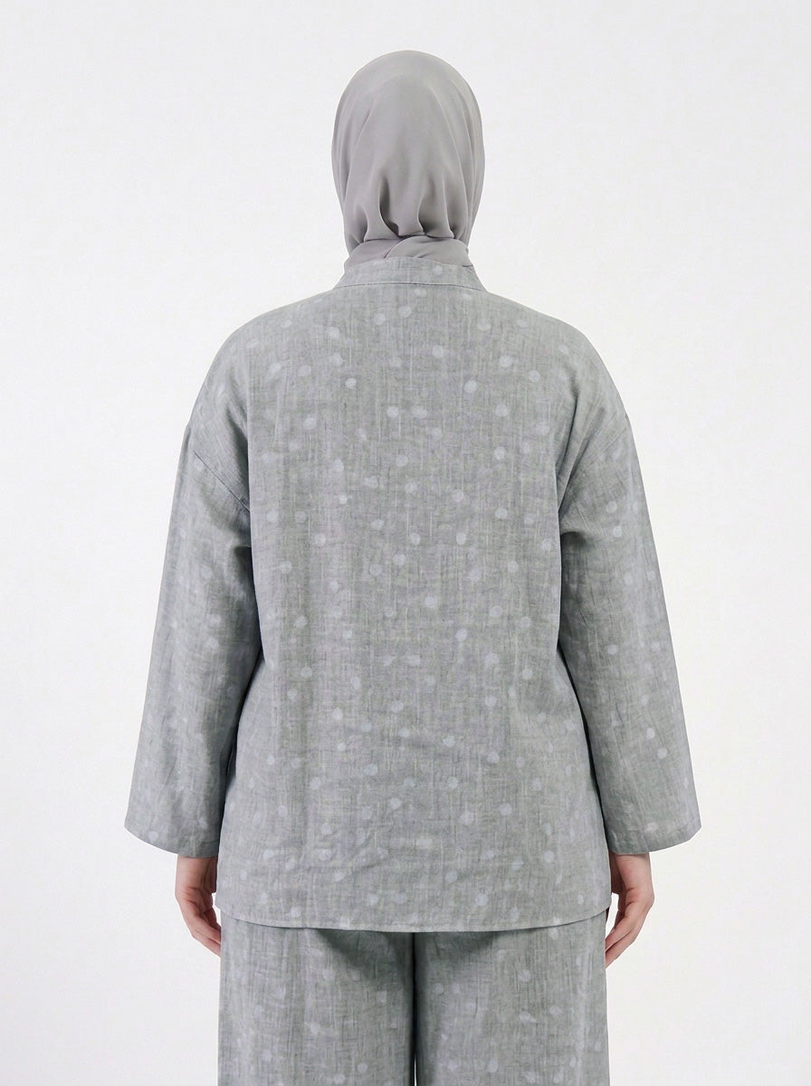 Aria Plus Polka Dot Blouse