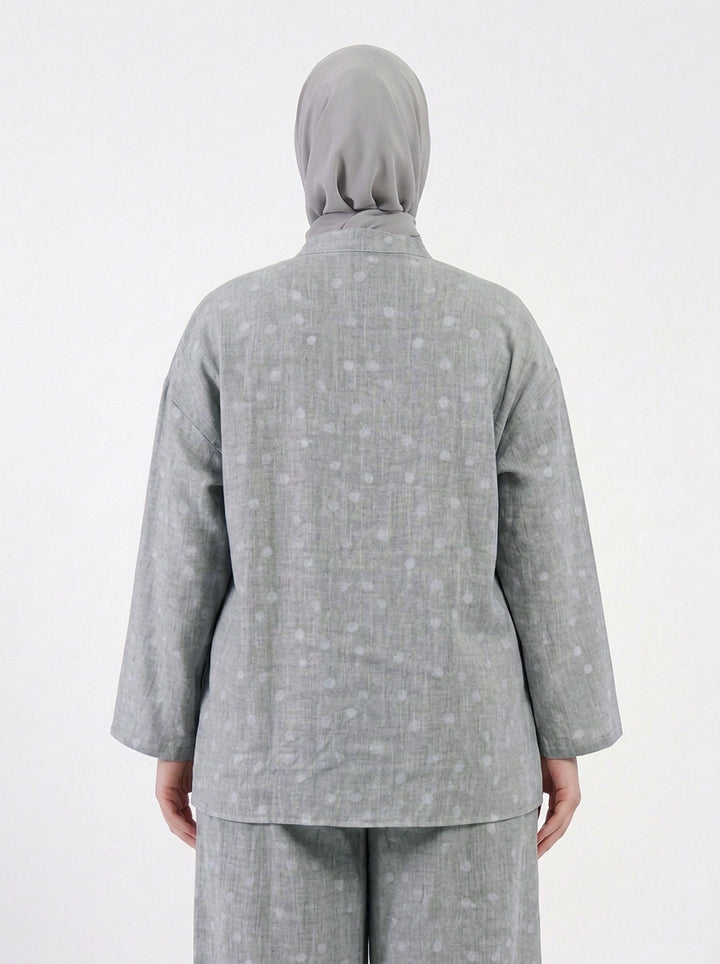 Aria Plus Polka Dot Blouse