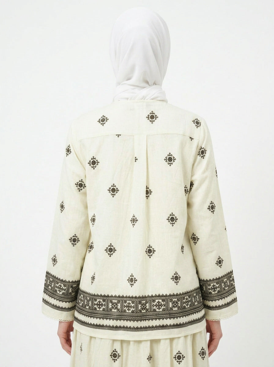 Daisy Boho Rayon Blend Blouse