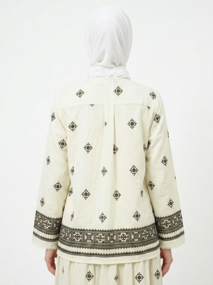 Daisy Boho Rayon Blend Blouse