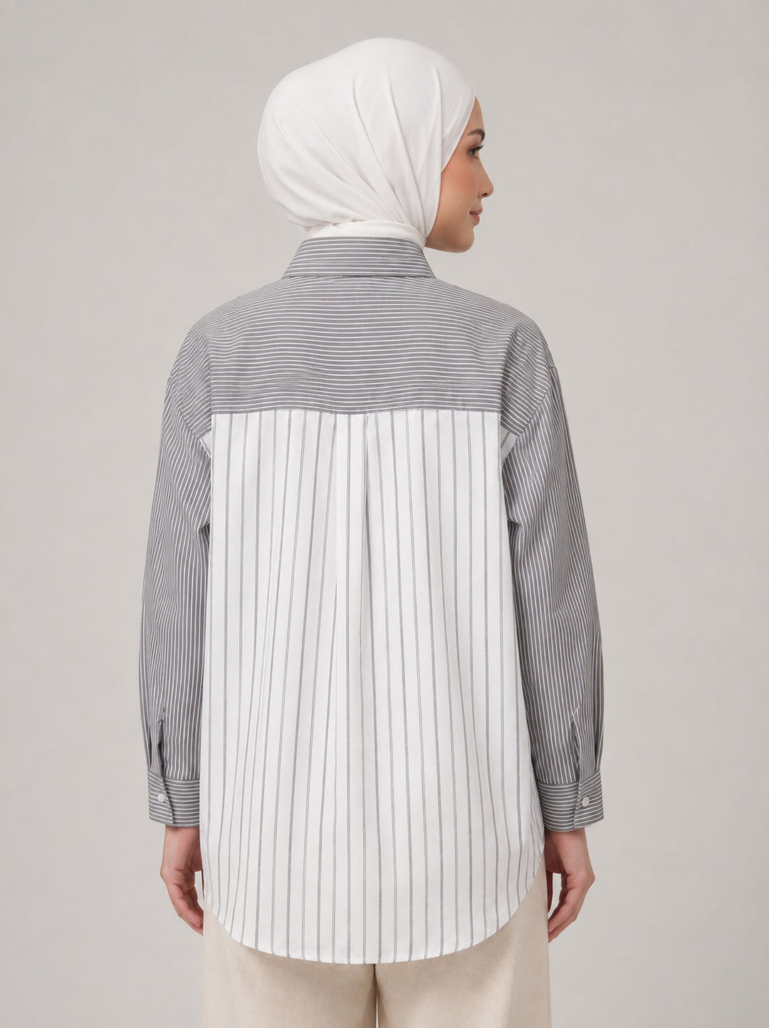 Runa Stripe Cotton Rich Blouse