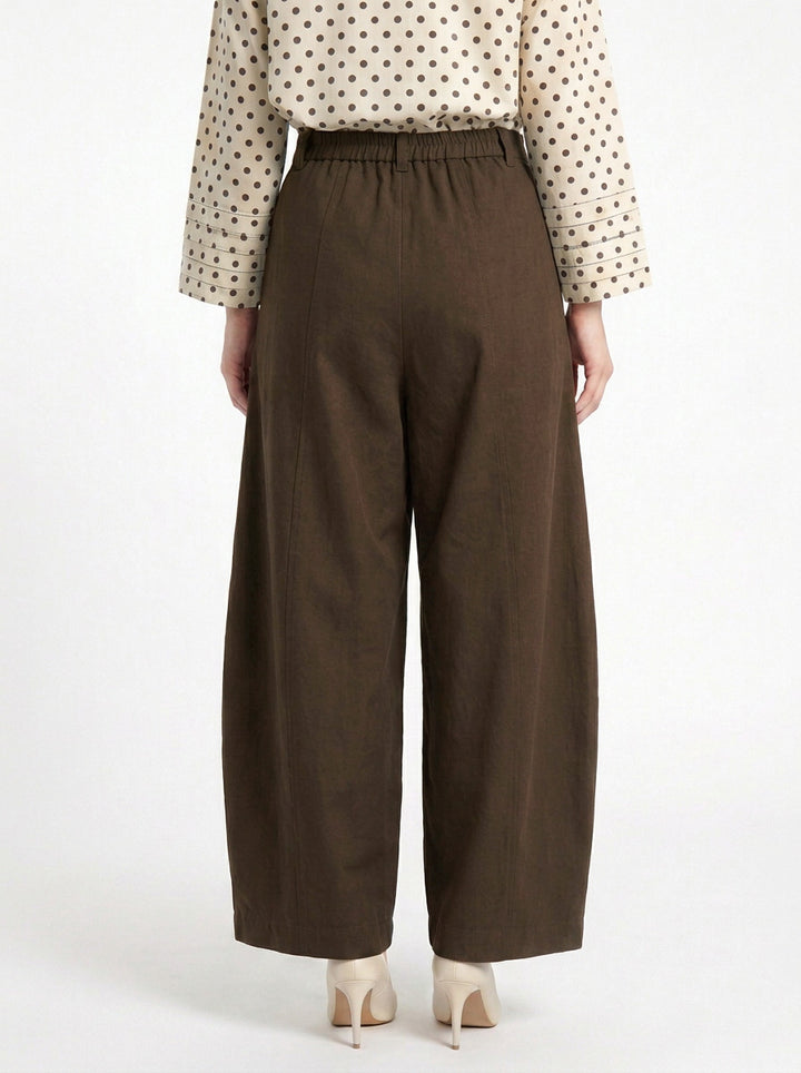 Lacy Cotton Twill Pants