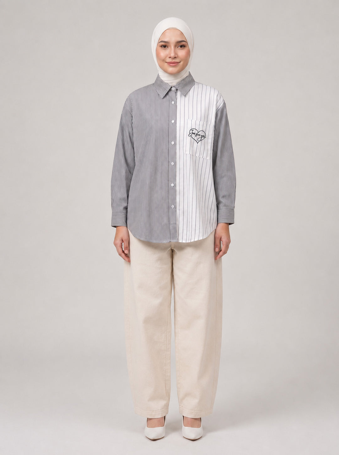 Runa Stripe Cotton Rich Blouse