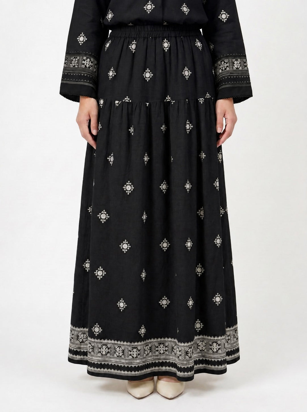 Daisy Boho Rayon Blend Skirt