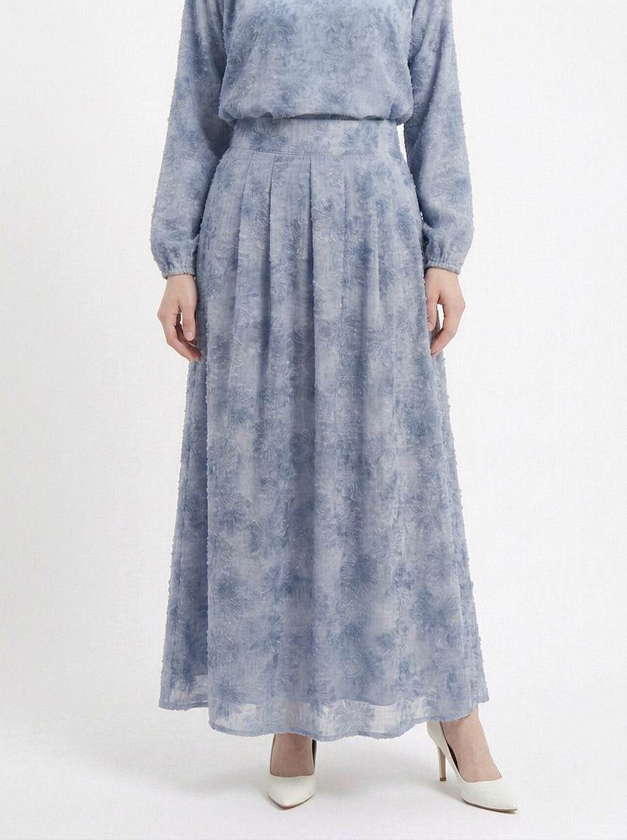 Erin Chiffon Embroidered Skirt