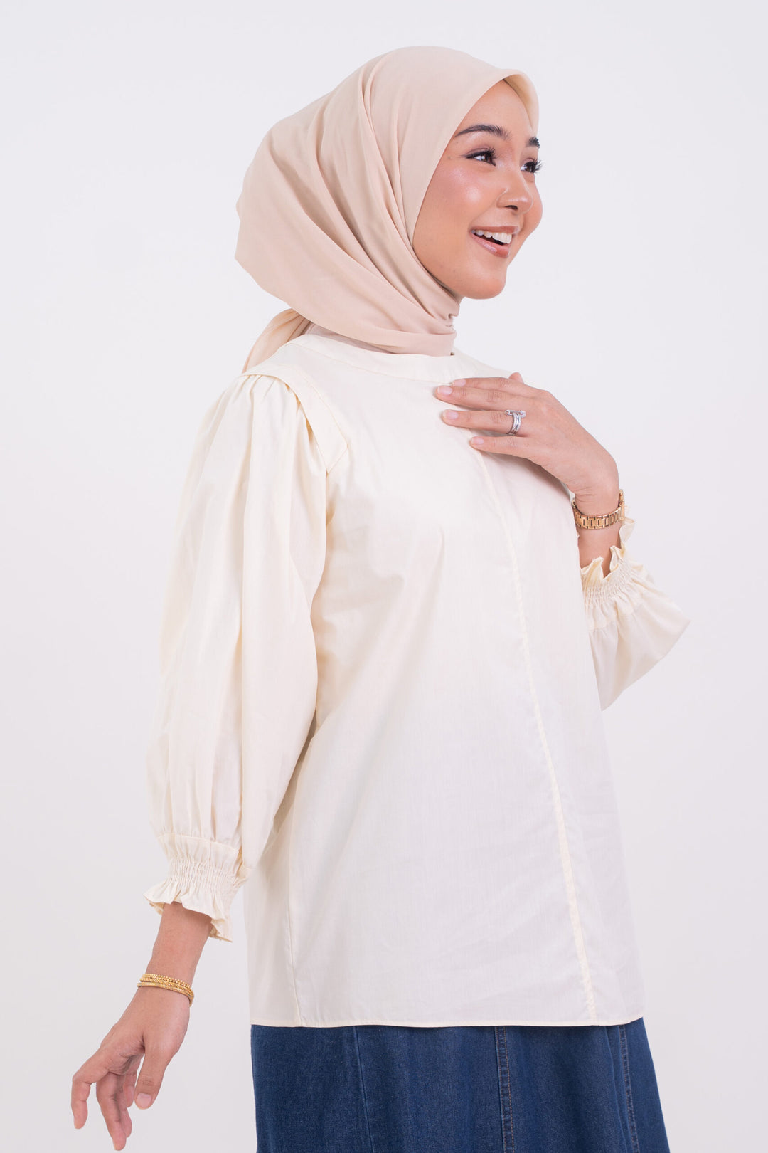 Fenna Blouse Cream