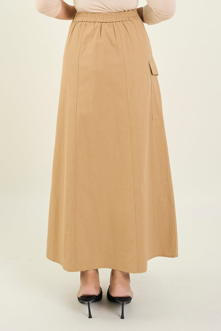 Ashley Skirt Khaki