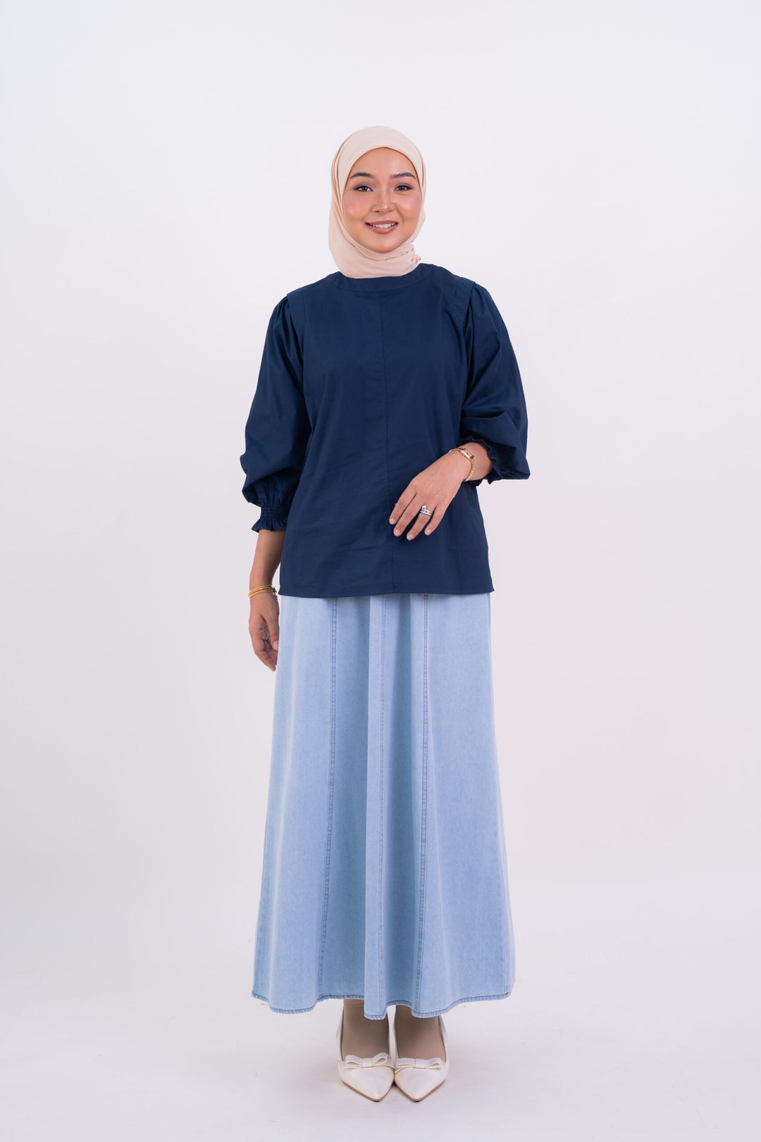 Fenna Blouse Navy