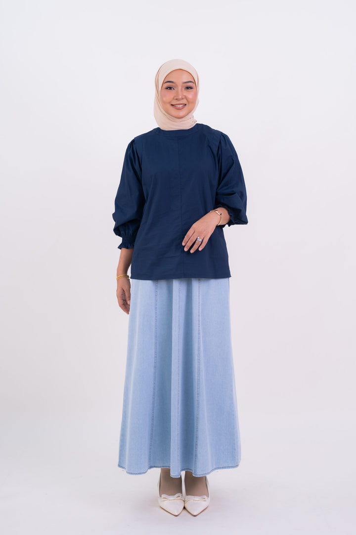 Fenna Blouse Navy