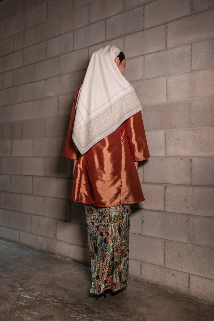 Syifa Chiffon Printed Latte