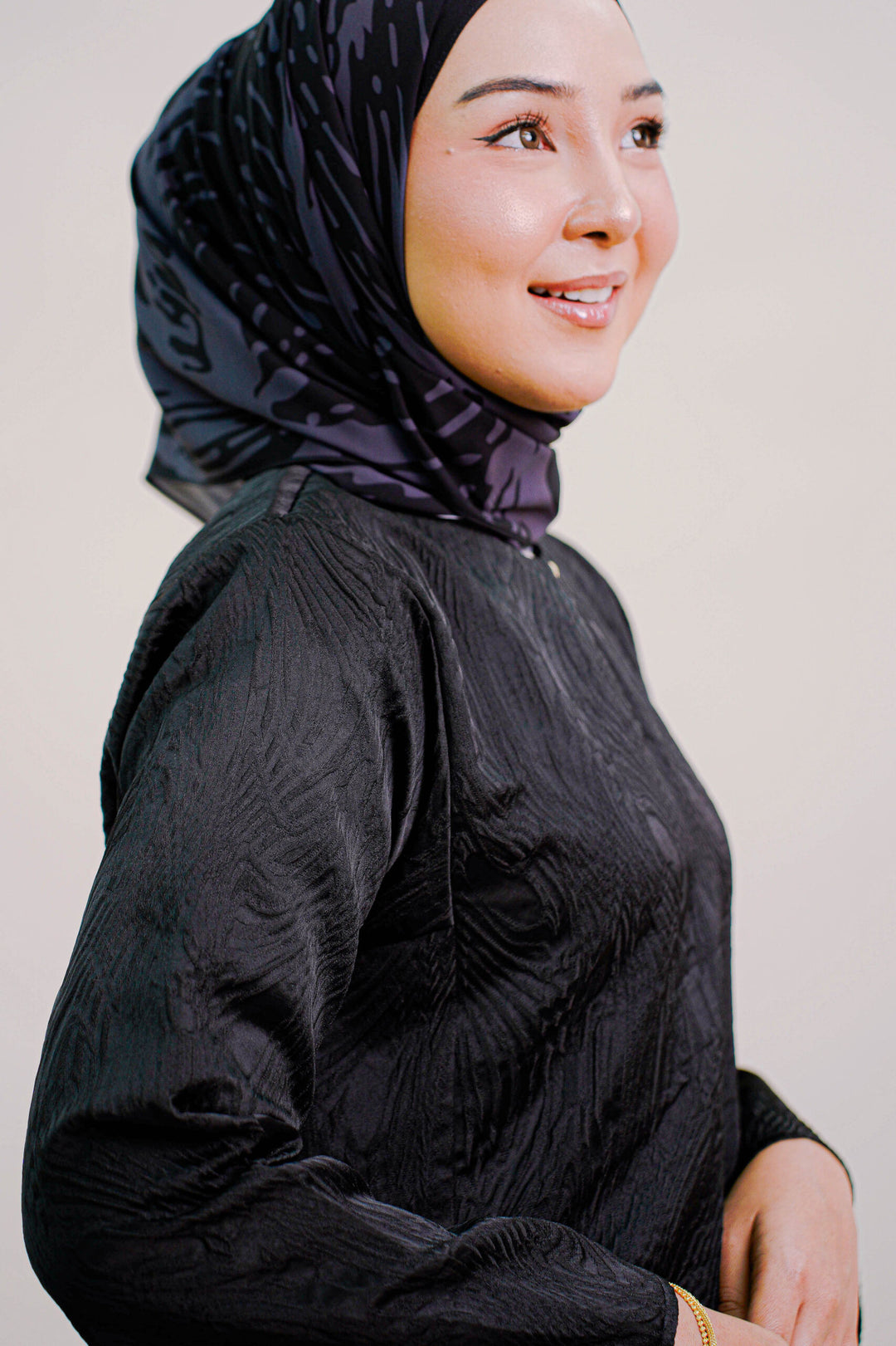 Ayla Duchess Kurung in Black