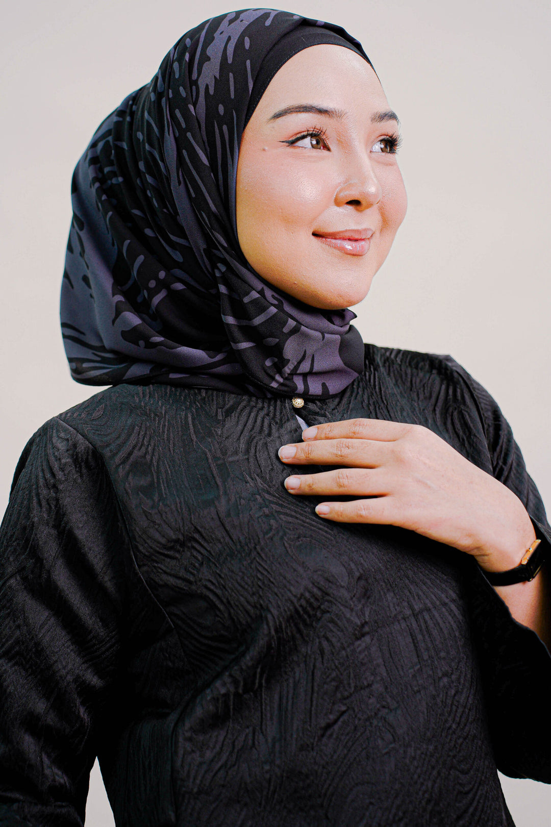 Ayla Duchess Kurung in Black