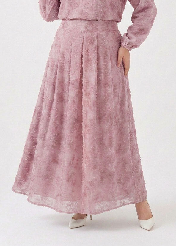 Erin Plus Chiffon Embroidered Skirt
