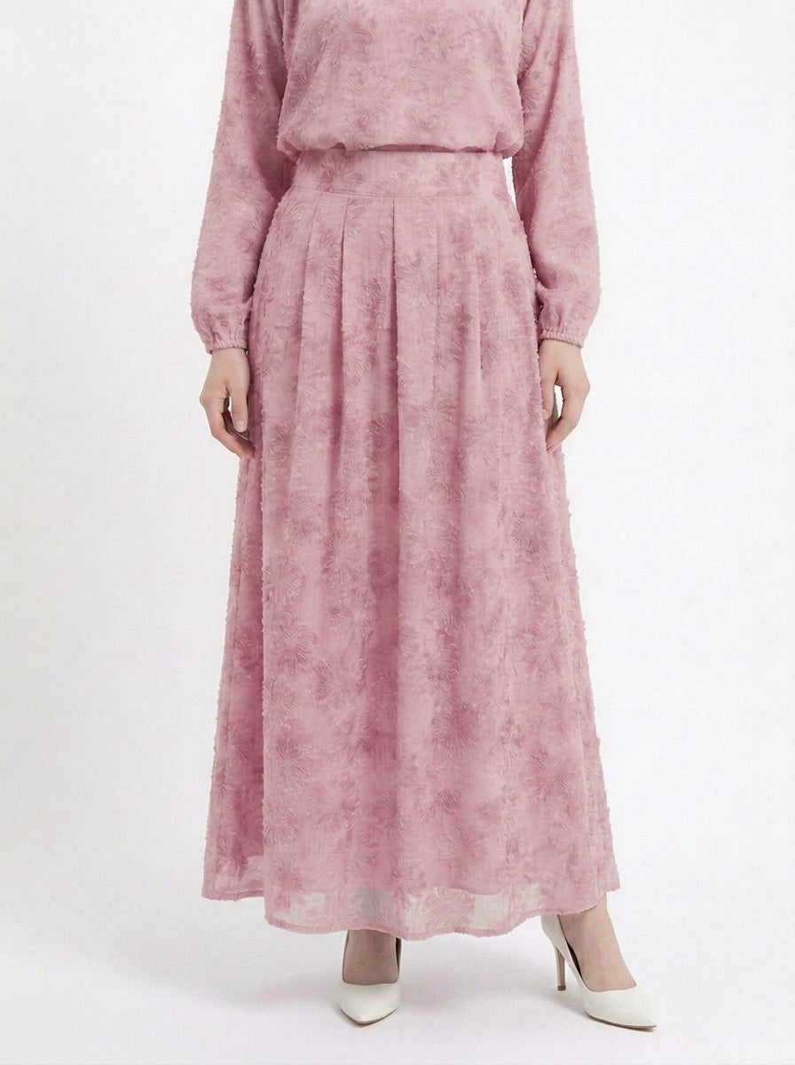 Erin Chiffon Embroidered Skirt