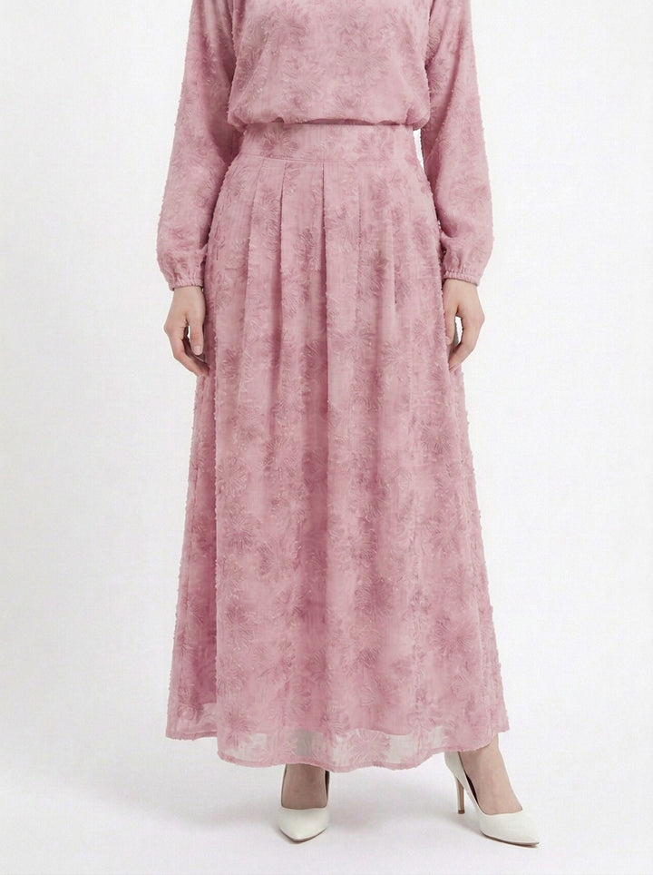 Erin Chiffon Embroidered Skirt