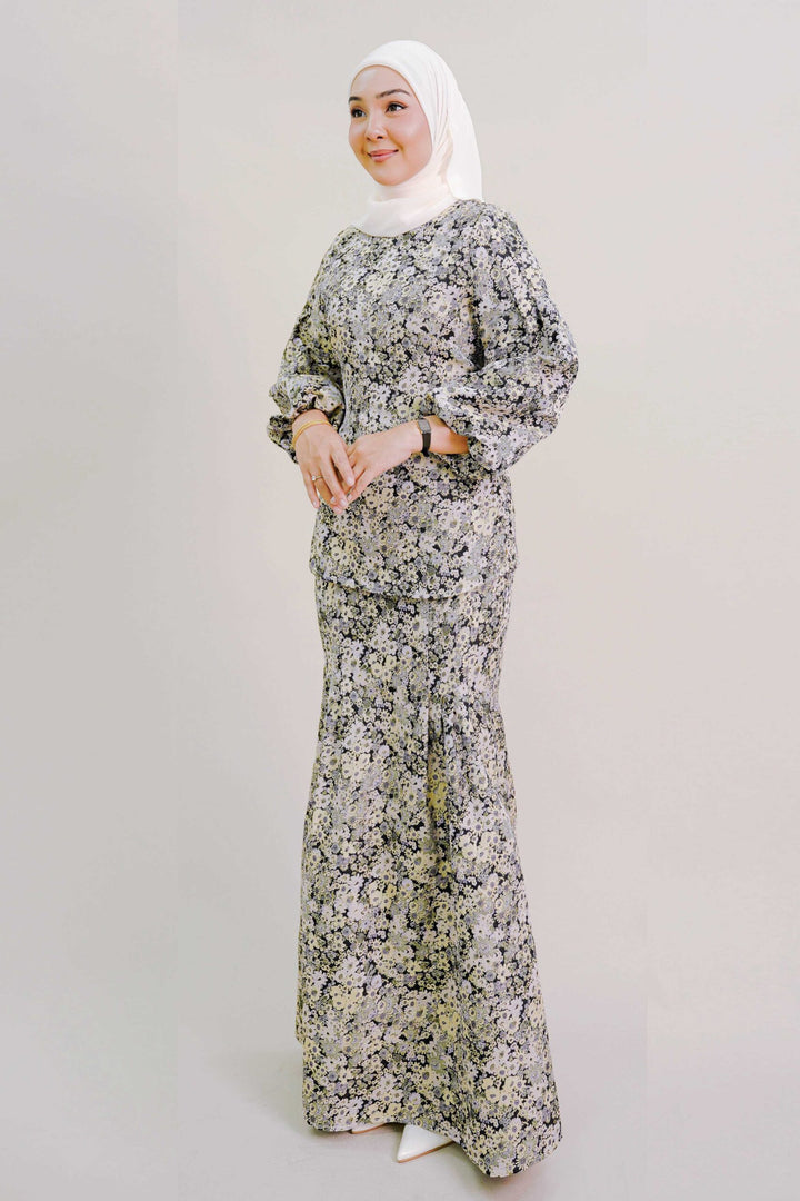 Elora Kurung in Light Yellow