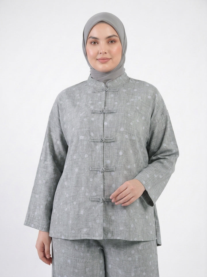 Aria Plus Polka Dot Blouse