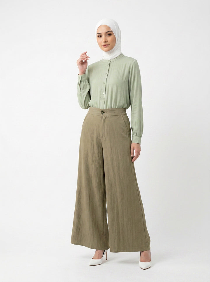 Elsie Cotton Rich Pants