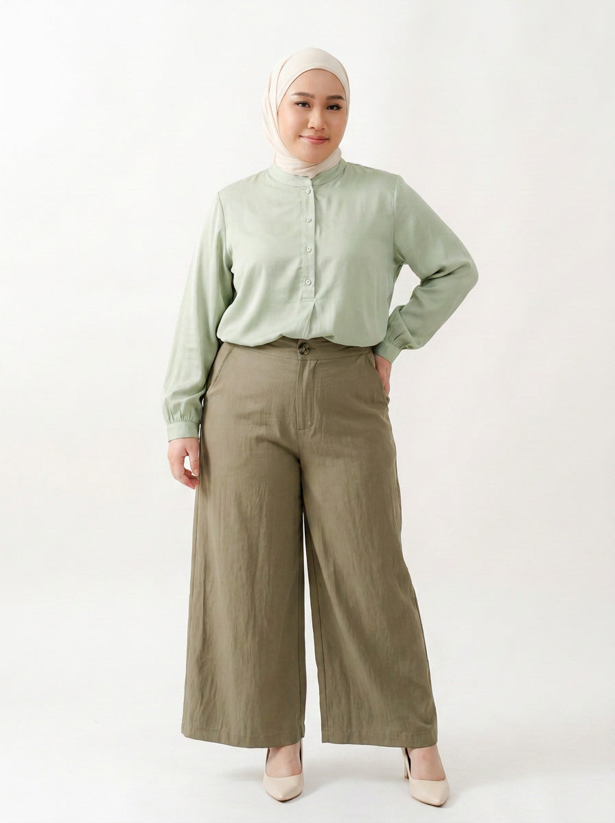 Elsie Plus Cotton Rich Pants