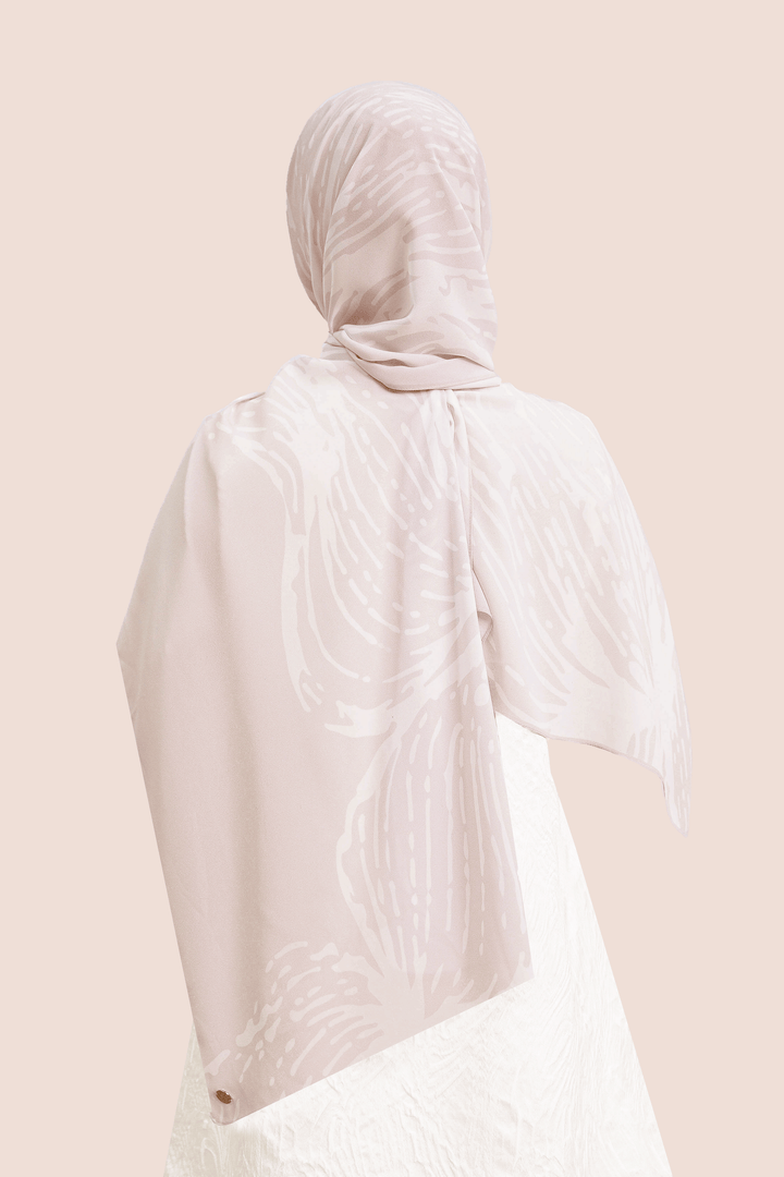 Nurani Chiffon Printed Light Pink