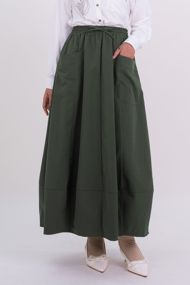 Zahwa Skirt Green