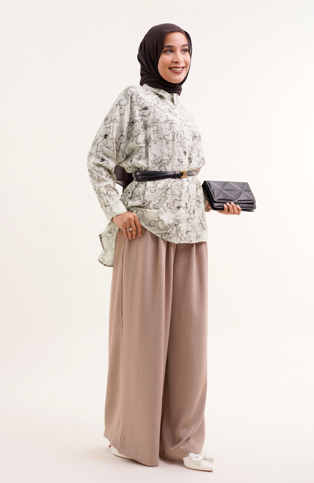 Ayunda Printed Shirt Floral