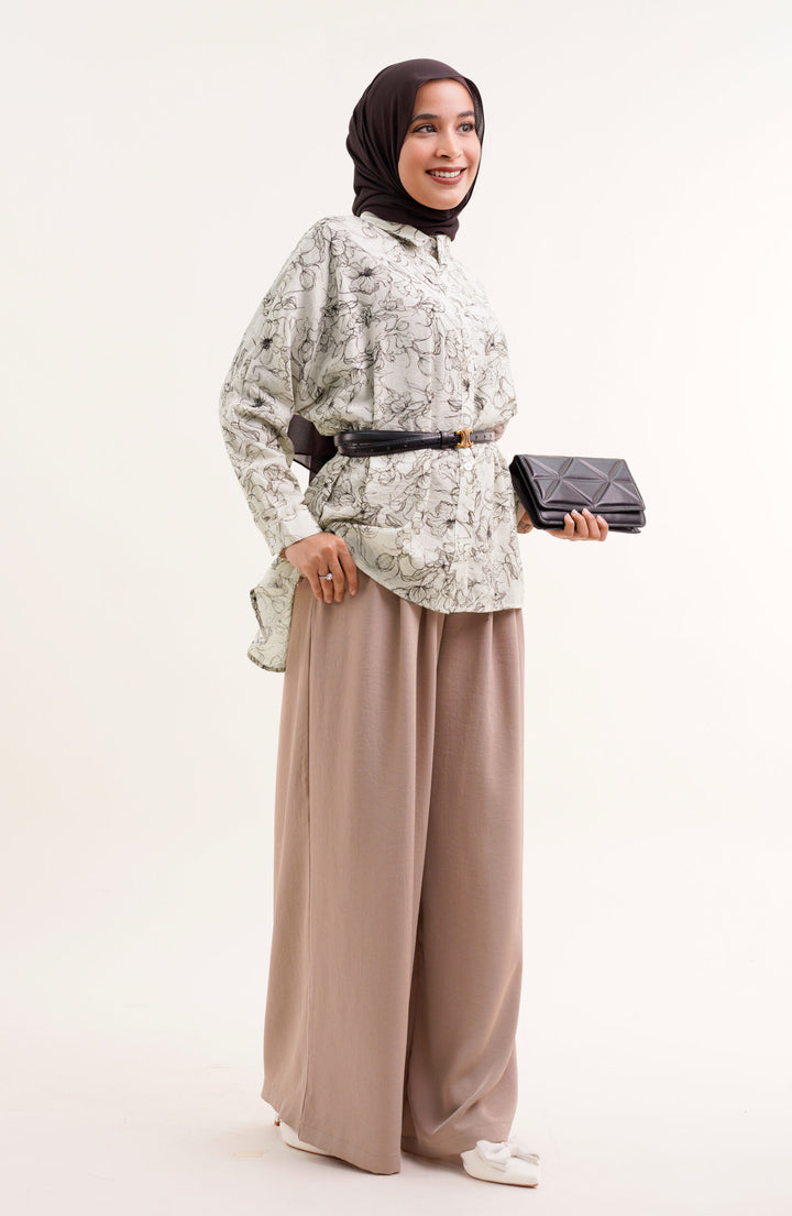Ayunda Printed Shirt Floral