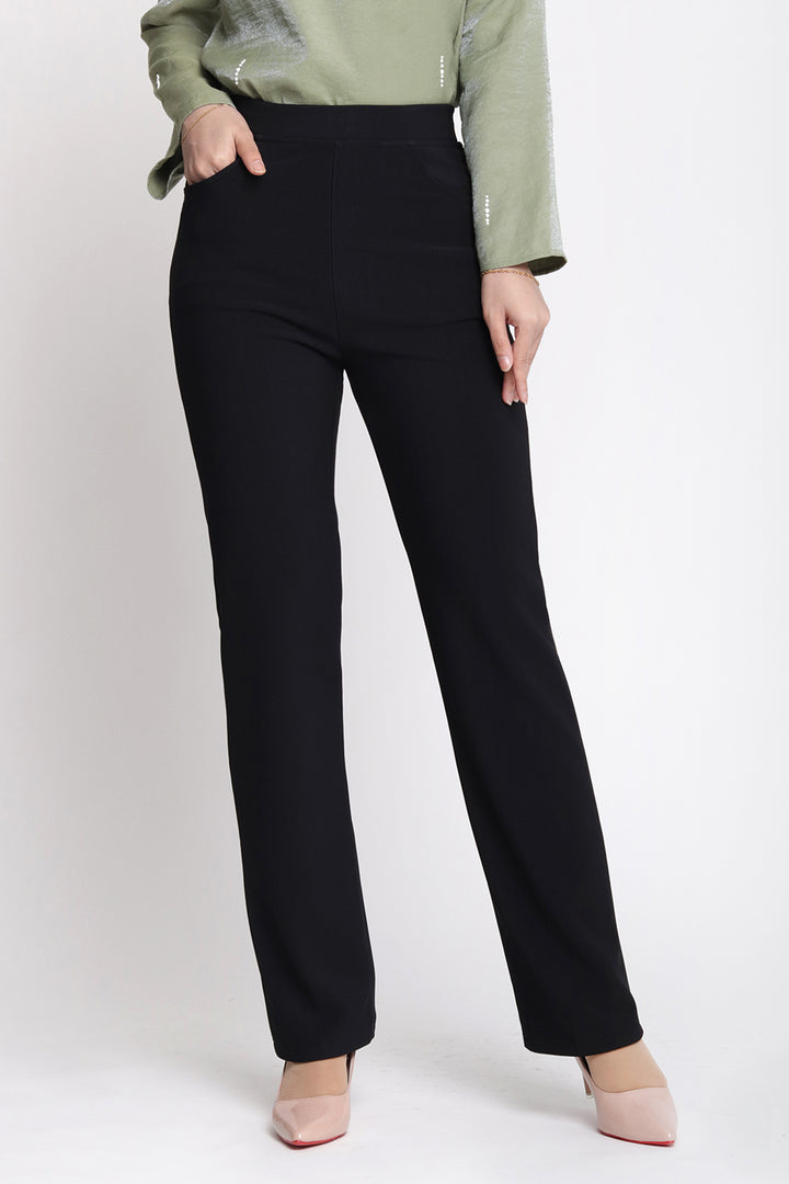 Dinihari Straight Leg Pants Black