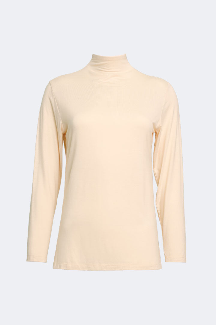 Inner Neck Top Beige