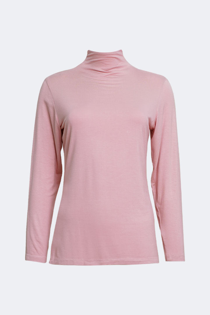 Inner Neck Top Dusty Pink