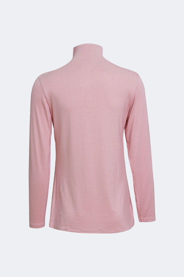 Inner Neck Top Dusty Pink