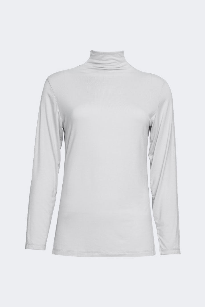 Inner Neck Top Light Grey